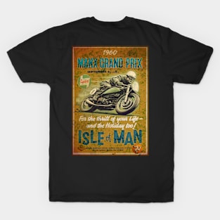 Vintage MotoR cycle racing poster T-Shirt
